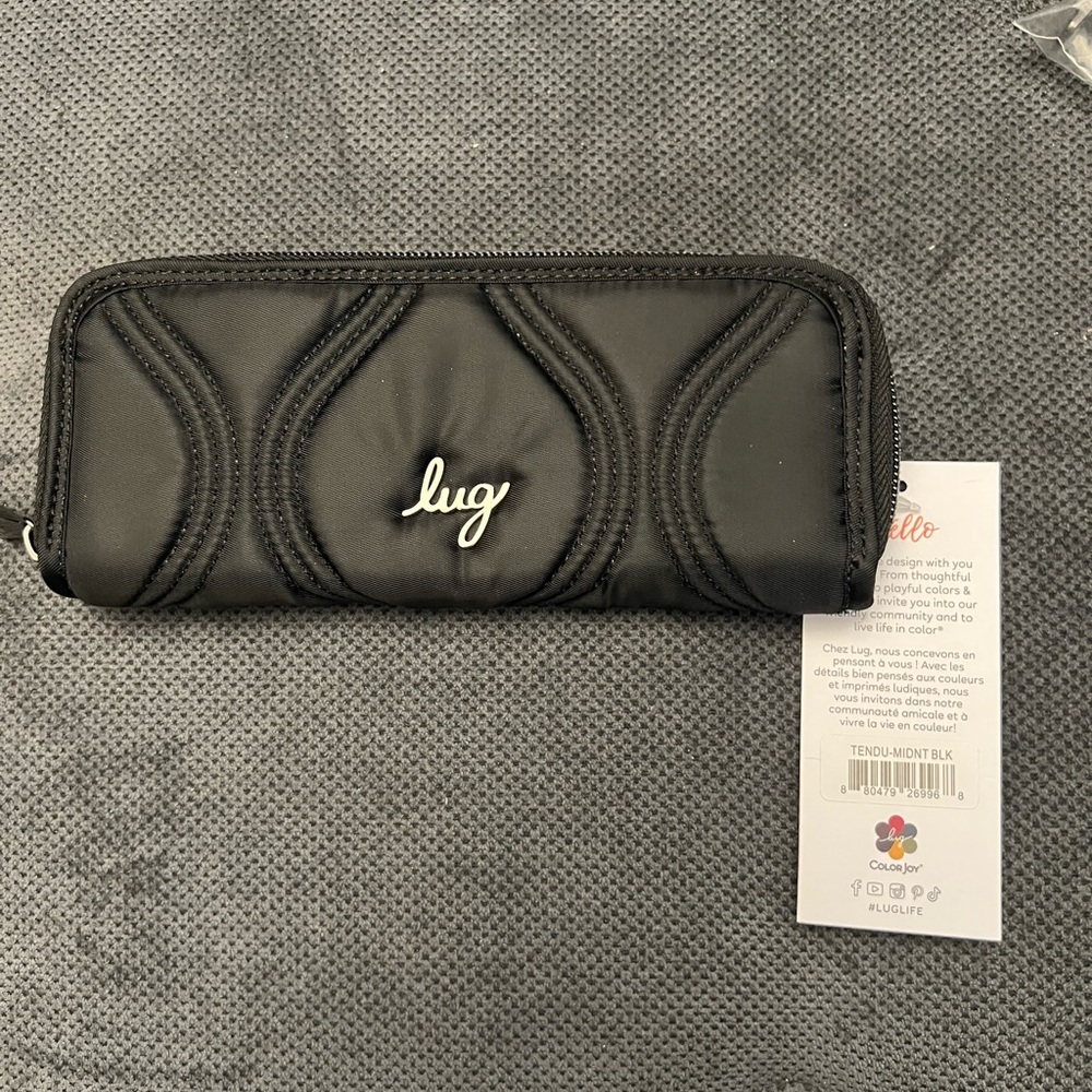 Lug Black Tendu Wallet
